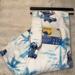 Disney Stitch Plush Throw  50inX70in