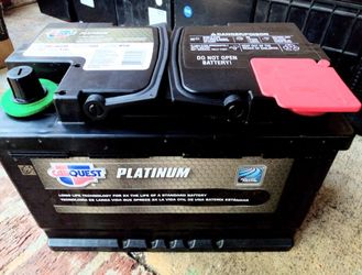 Carquest Platinum AGM car truck battery H6 group 48 NEW