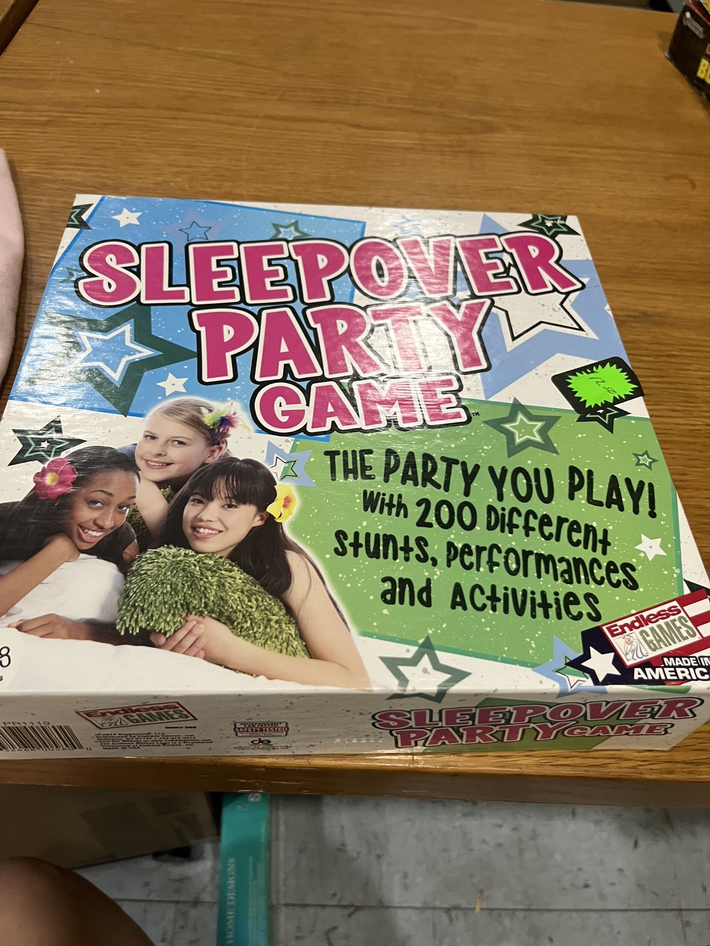 Sleepover Party Game