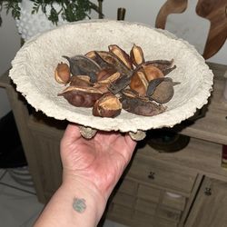 Paper Mache Decor Bowl & More