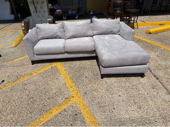 Beautiful Gray Sectional! Delivery Available!