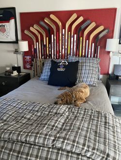 Custom Made Hockey Headboard (Queen Size)