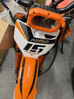 Brand-new motorcycle