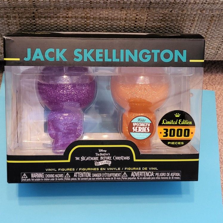 Disney NBX Jack Skellington LIMITED EDITION Glittery Funko Hikari