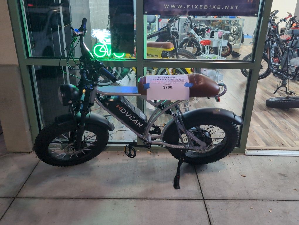 Movcan v60 pro electric bike