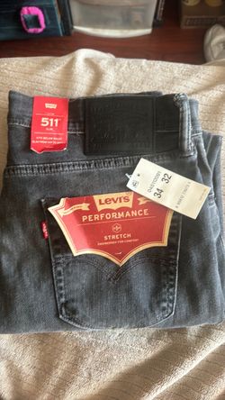 Levi's 511 Slim Jeans 34x32 Performance Stretch