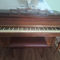 Piano with Storage Bench