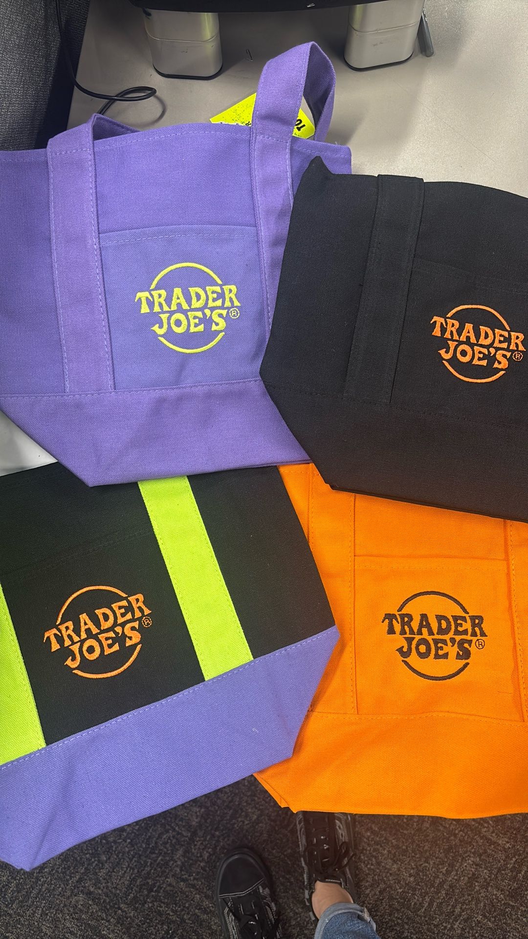 Set Of 4 Trader Joe’s Tote Bag