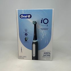 New Oral-B iO Series 3 Electric Toothbrush Rechargeable SenseIQ