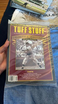 Tuff Stuff Magazine May 1993 Mickey Mantle