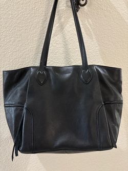 Aimee Kestenberg Black Leather Tote Bag