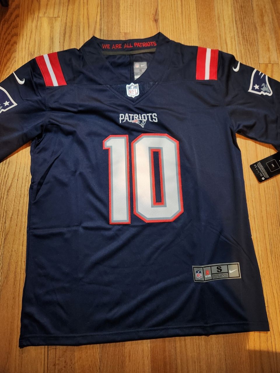 NFL Patriots Maye Jersey No.10
