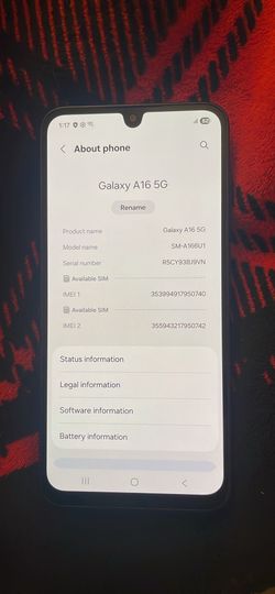 Samsung galaxy A15
