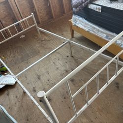 White Twin Bed Frame