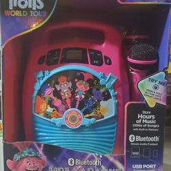 Trolls World Tour Karaoke Machine 