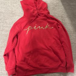 Pink Hoodie Sweatshirt