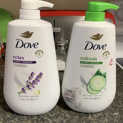 Dove Body Wash -2 Items !($21.94+ Value )