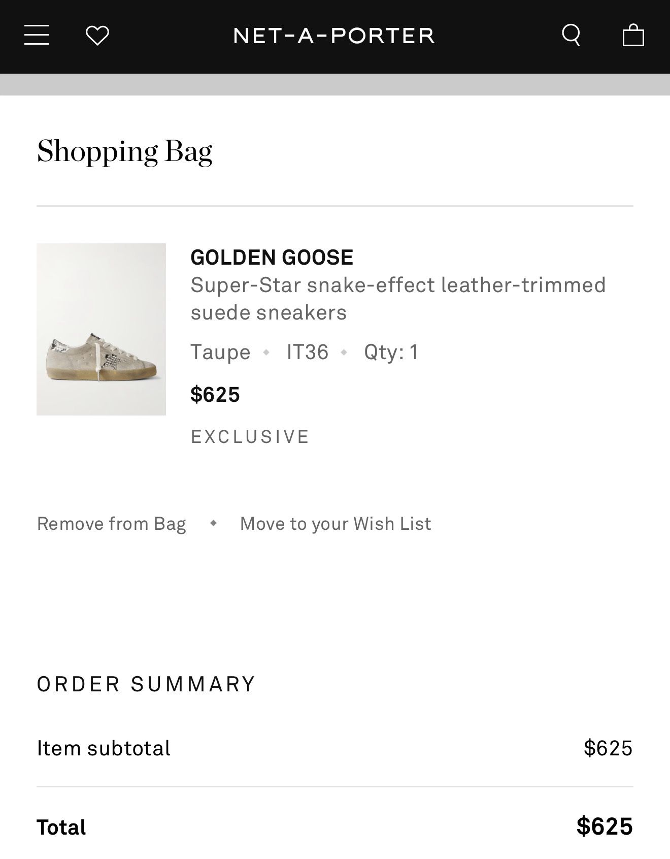 Golden Goose Super Star Snake Effect Leather Trimmed Suede Sneakers