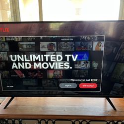 New Vizio 40” Smart Tv