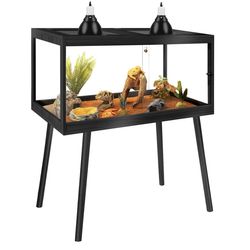 PROLEE Tempered Glass Reptile Enclosure