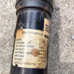 Air Chipping Hammer