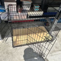 Large Foldable Dog Crate