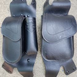 Harley Davidson Right and Left Saddlebags
