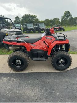 Polaris ATV 2024 orange