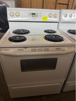 Electric stoves available with warranty