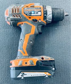 Ridgid cordless drill