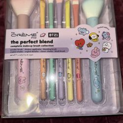 Bt21 Makeup Brushes Set