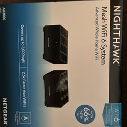 Nighthawk Netgear Whole Home WiFi Extender $80 Obo