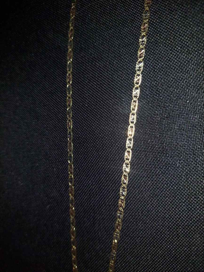 3 Tone Gold Chain