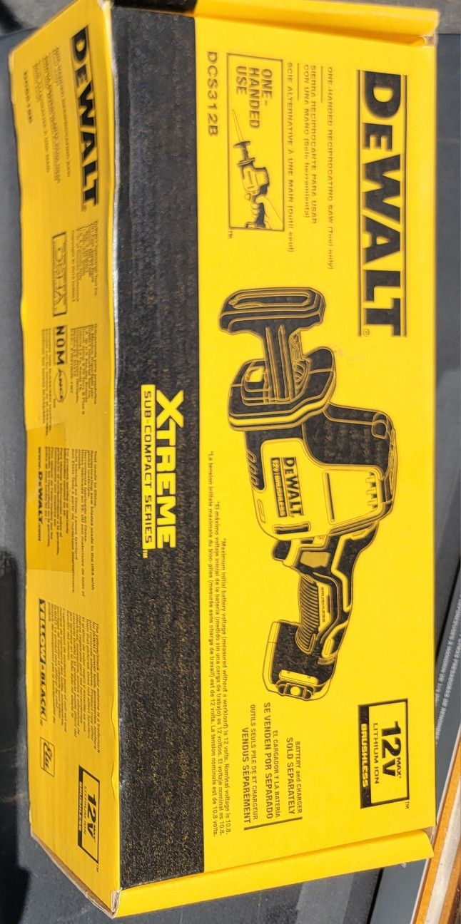 Dewalt One Handed Reciprocating Saw