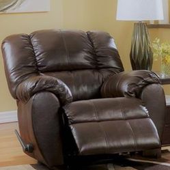NEW Leather Chair - Recliner