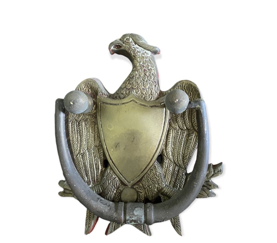 Antique Brass Eagle Door Knocker