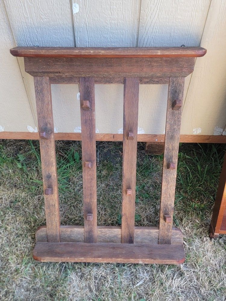 Hanging wood Rack