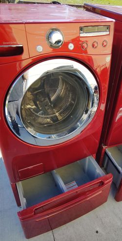 LG Direct Drive Front Load dryer electric âš¡ Red