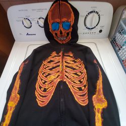 Skeleton Hoodie Mask Jacket Tony Hawk