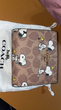 Snoopy coach wallet