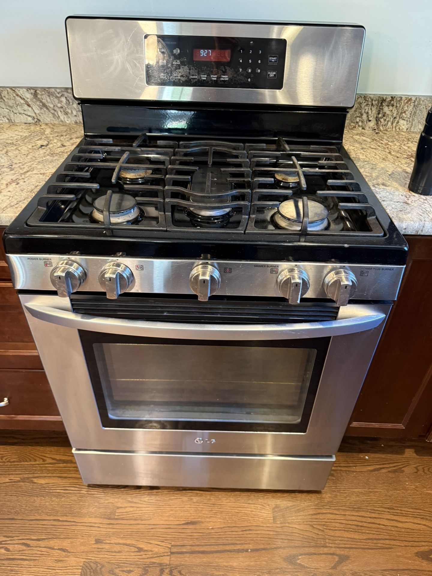 Lg gas stove
