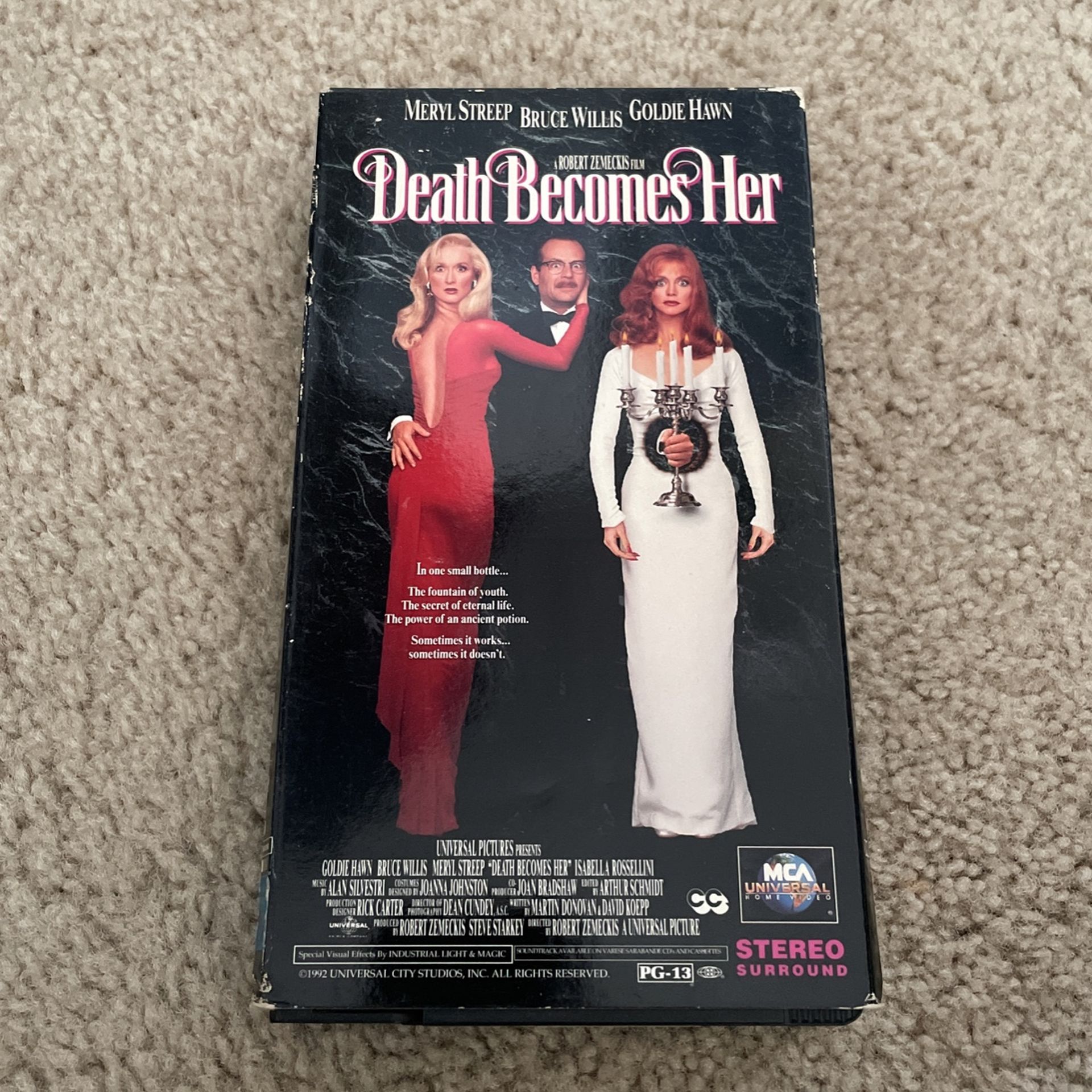 Death becomes her VHS