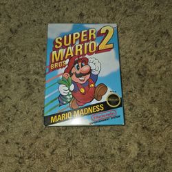 NES SUPER MARIO BROS 2 Complete