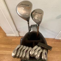 NICE Cleveland Golf Clubs Set - NICE Grips - QUALITY!