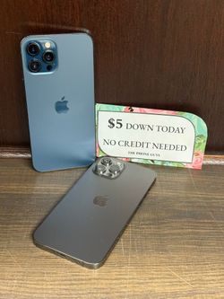 🚀  iPhone 12 Pro Max 5G– Premium Features, Only $5 Down to Start! - Smartphone 