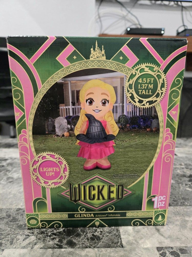NEW Halloween Airblown Yard Inflatables Stylized Glinda Wicked
FIRM PRICE. ITEM IS SOLD OUT IN STORE AND ONLINE.
LAST ONE I HAVE LEFT. YES I HAVE EL