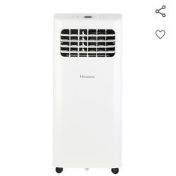 Hisense 5000 BTU DOE 115-Volt Vented
Small Room Portable Air Conditioner Remote
Included