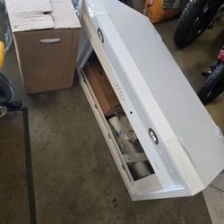 Cafe 36" Commercial Smart Wall Mount Hood with Light in Matte White
