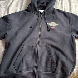 Nike Jordan x Levi's Full Zip Hoodie Size M