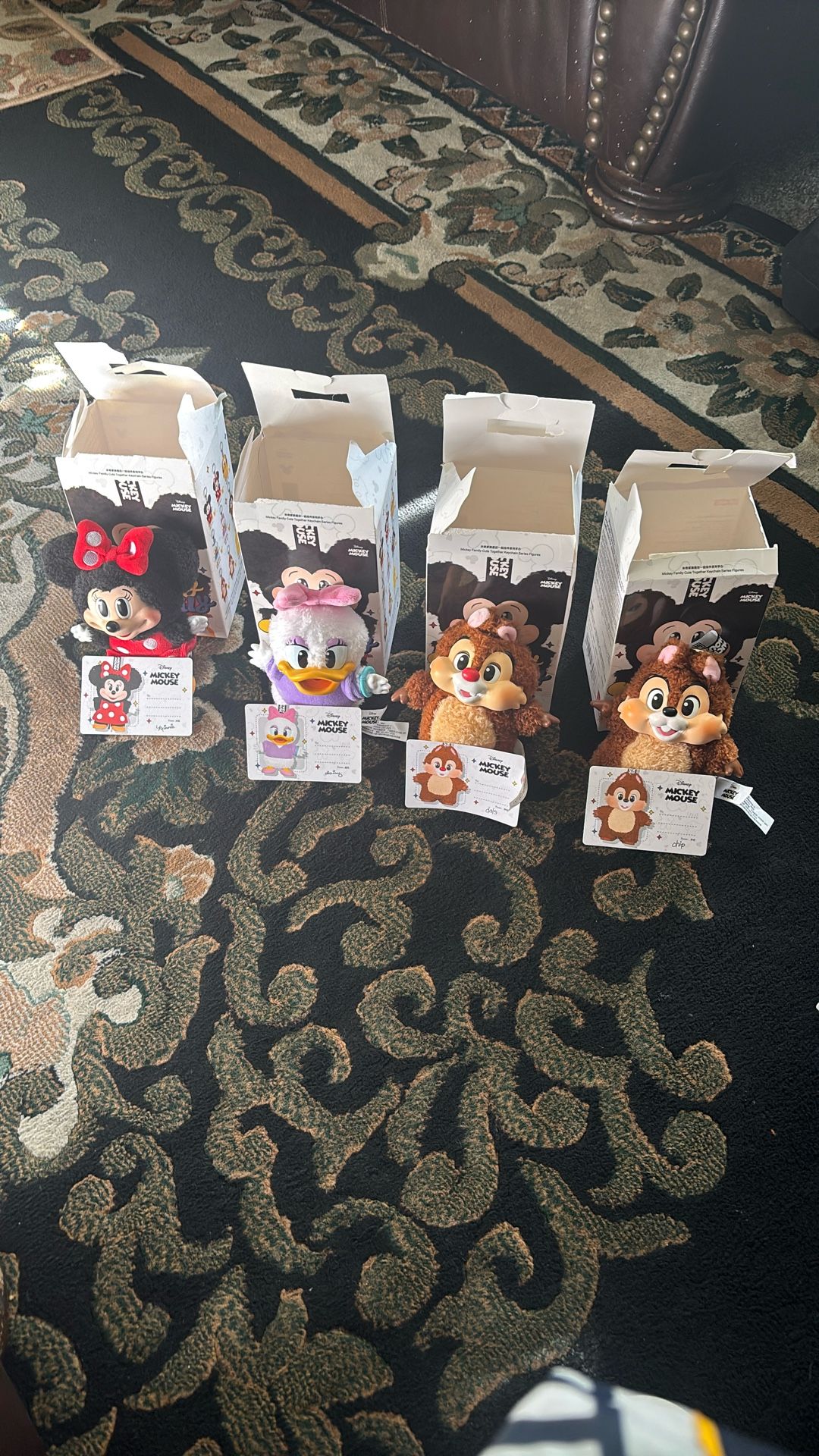Mickey Mouse Family Together Keychains